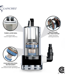 bomba sumergible LANCHEZ con salida roscada